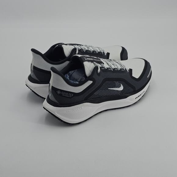Nike Womens 8 Air Zoom Pegasus 41 GORE-TEX road running shoe Black White Gray - Picture 6 of 14
